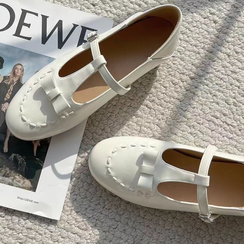 Women'S Fashion For 2025 - Nouveau Français Roped Mary Jane chaussures