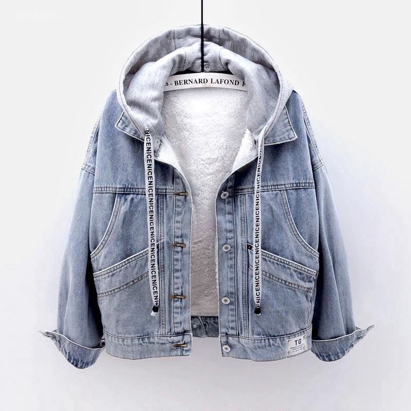 Women'S Fashion Denim Jacket - Vestes en jean tendance pour femmes,