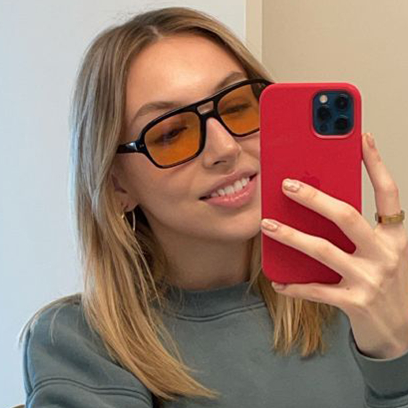 Women'S Fashion In The 70S - Lunettes de soleil à Rivets carrés
