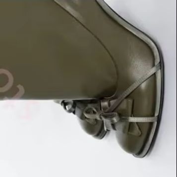 Women Fashion Model - Nouveaux modèles de bottes hautes vertes