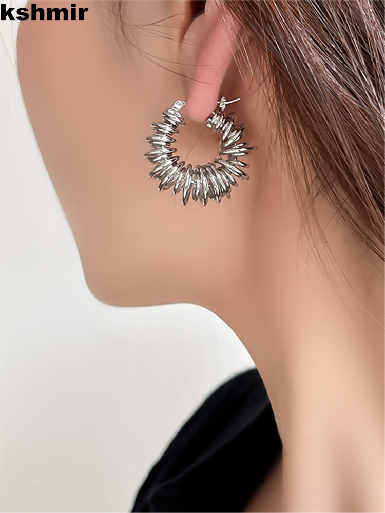 Women'S Fashion Show 2022 - Kshmir – boucles d'oreilles en spirale