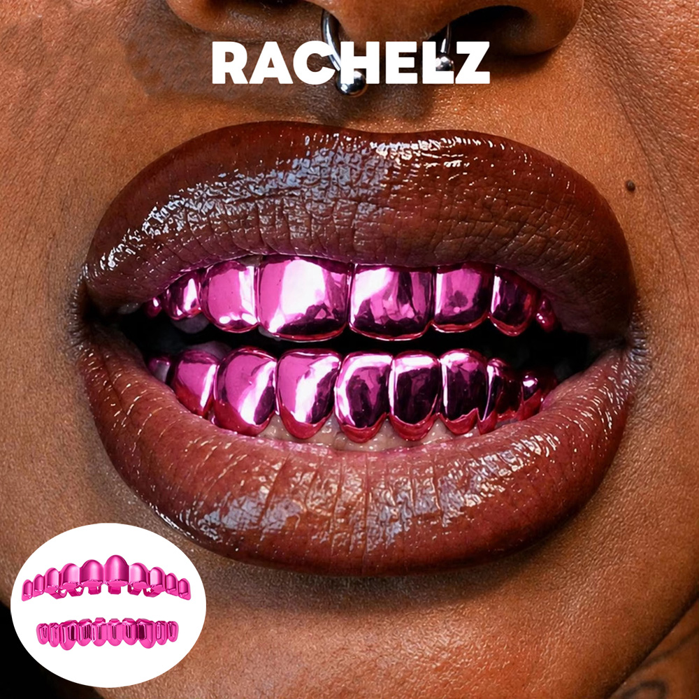 Women'S Fashion Visor - RACHELZ Sweet Cool 6/8/10 Grillz Dentaires