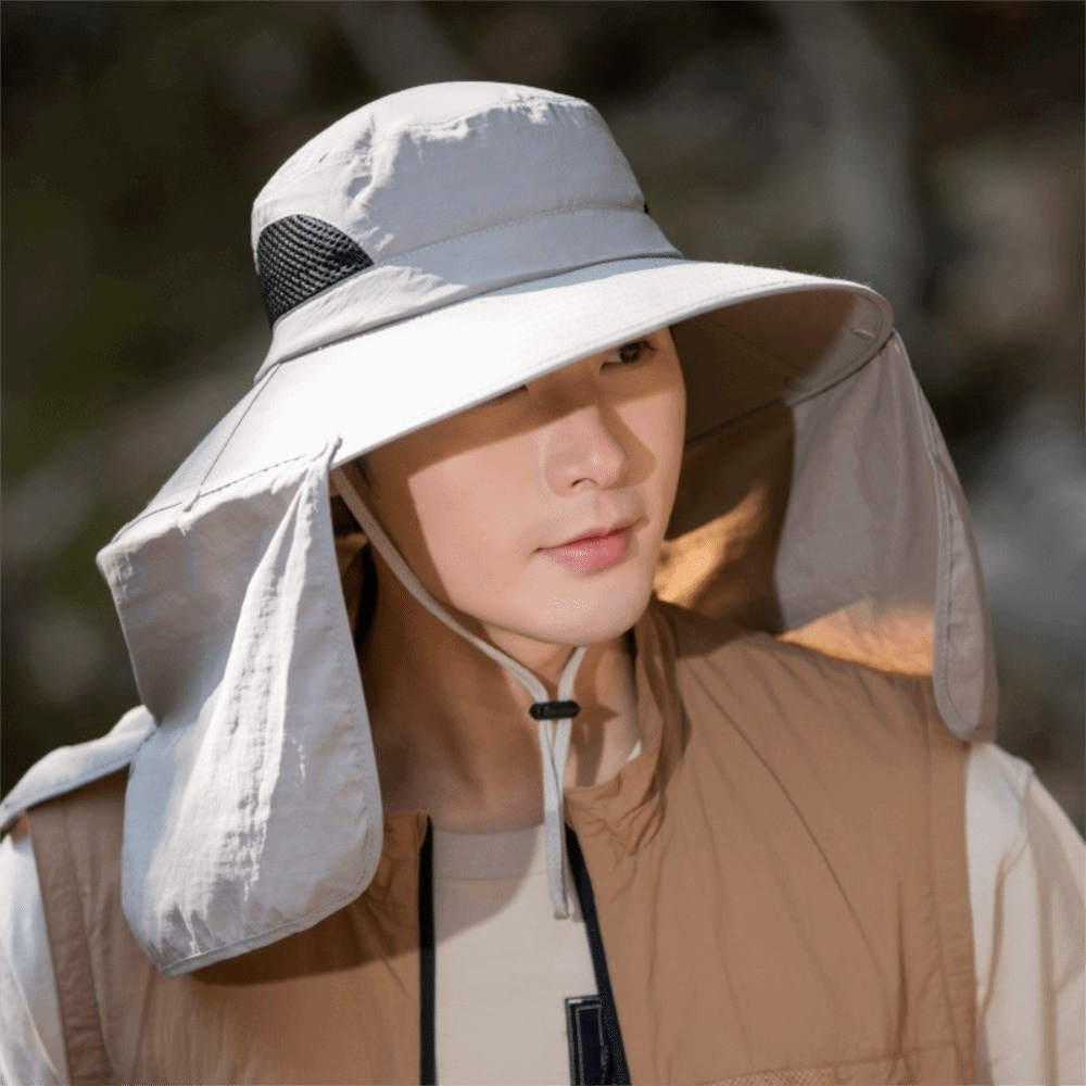 Women'S Fashion Visor - Chapeau de soleil tendance en tissu