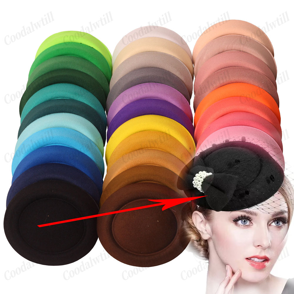 Women'S Fashion Visor - 17CM haut de mariage pilulier Fascinator