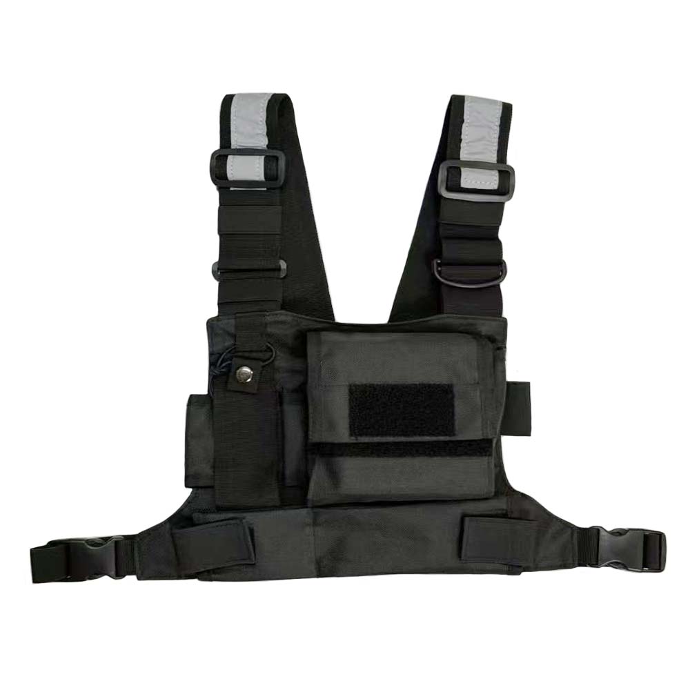 Women'S Fashion Utility Vest - Sac de poitrine multifonctionnel d'extérieur pour