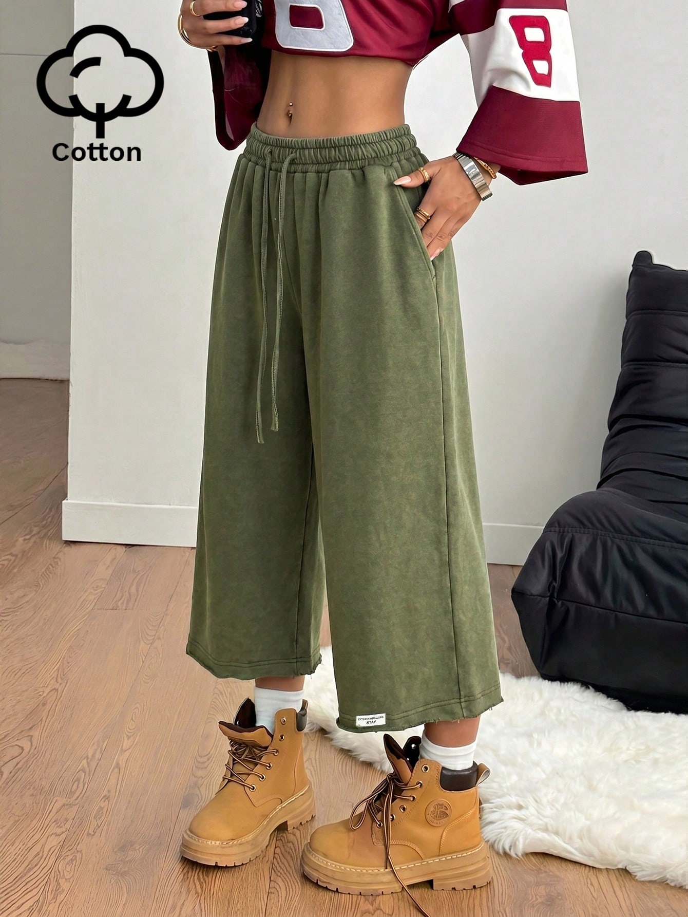 Denim Shorts Women - Shorts en jean effet délavé vintage