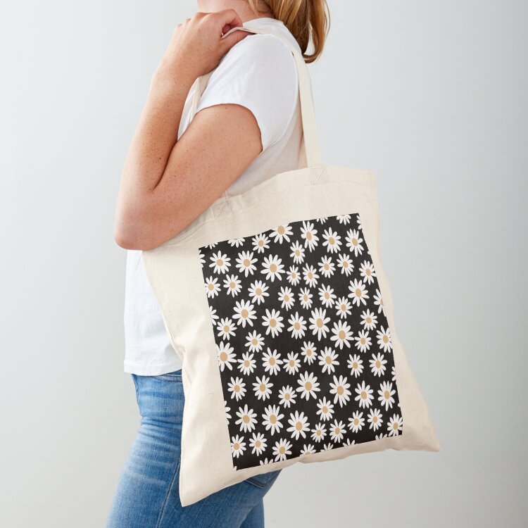 Women'S Fashion In The 70S - Sac fourre-tout à motif marguerites, floral,