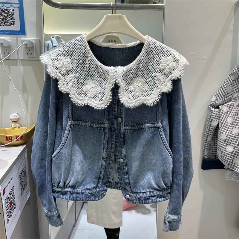 Women'S Fashion Denim Jacket - Femmes printemps automne nouveau Style coréen