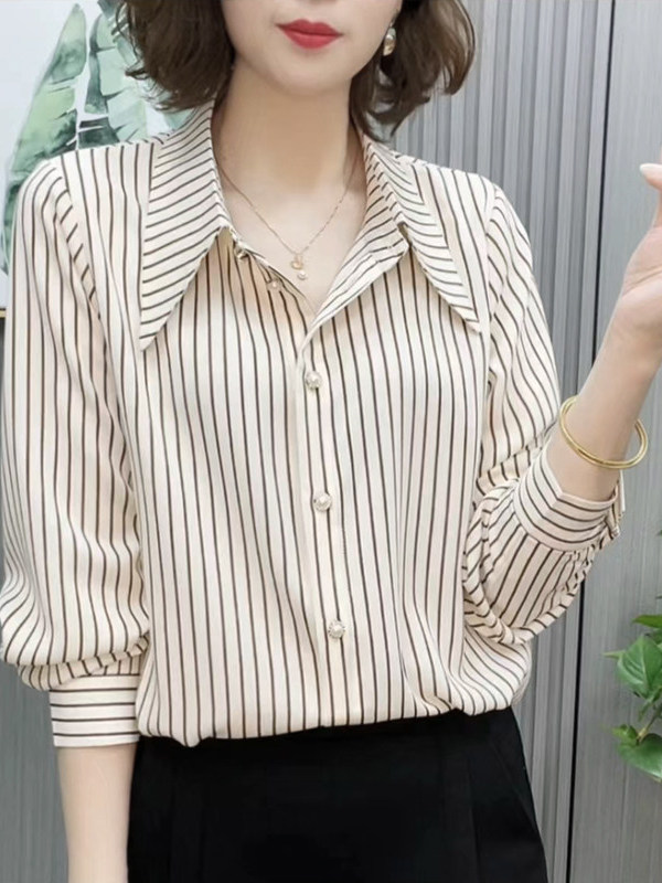 Chemisier décontracté ample à  - Women Fashion Over 60 avis et prix