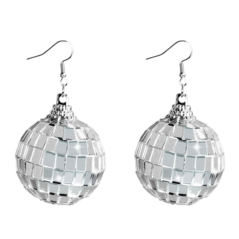 31BB Boucles d'oreilles boule  - Women'S Fashion In The 70S avis et prix