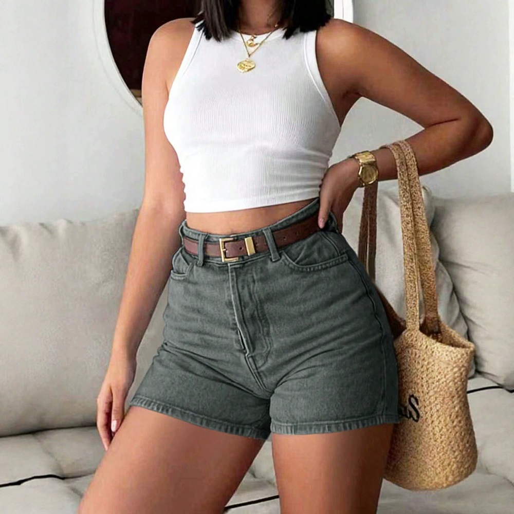 Shorts en jean d'été pour femm - Denim Shorts Women avis et prix