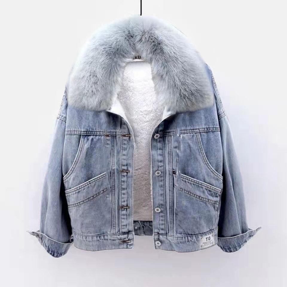 Vestes en jean tendance pour f - Women'S Fashion Denim Jacket avis et prix