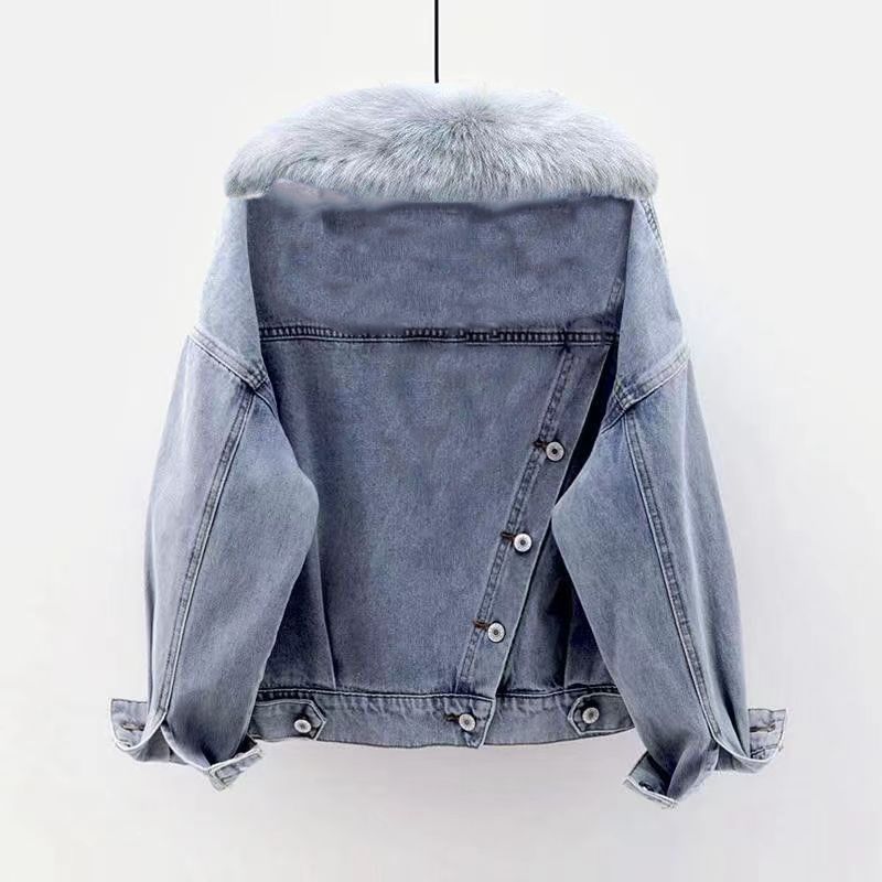 Vestes en jean tendance pour f - Women'S Fashion Denim Jacket avis et prix