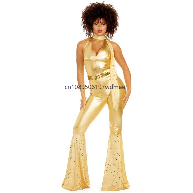 Costume rétro disco des années - Women'S Fashion In The 70S avis et prix