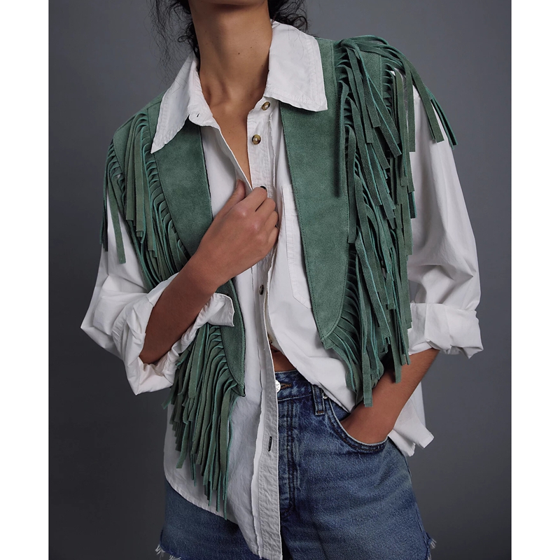 Gilet en daim vintage Y2K pour - Women'S Fashion In The 70S avis et prix