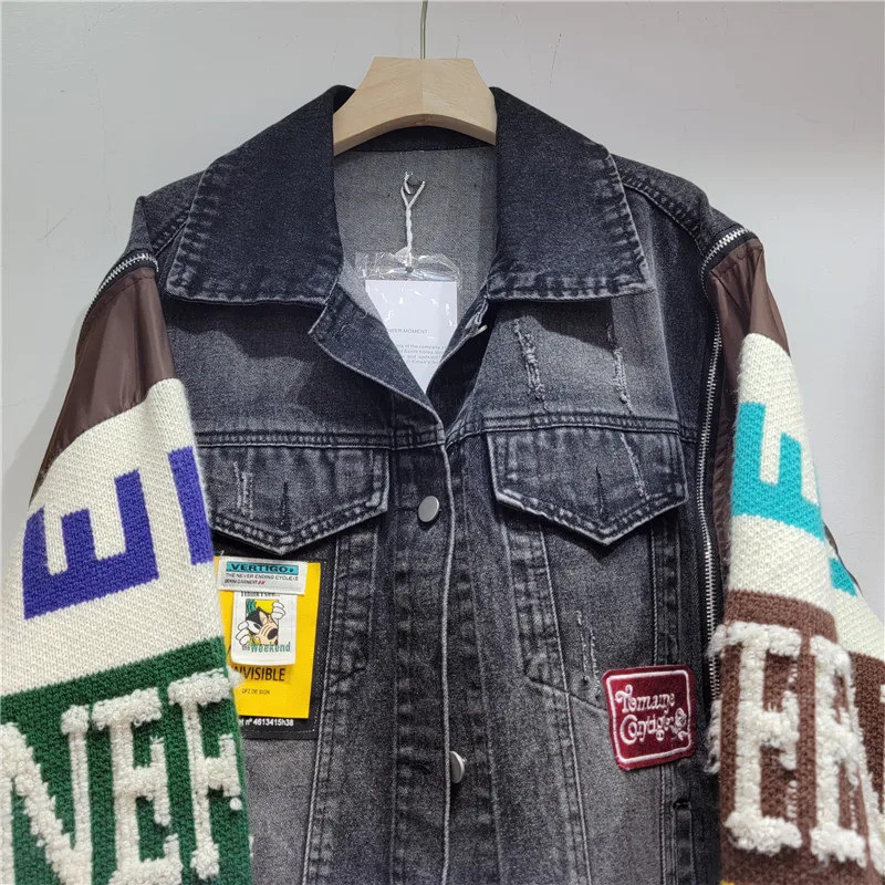 Femmes Denim veste automne mod - Women'S Fashion Denim Jacket avis et prix