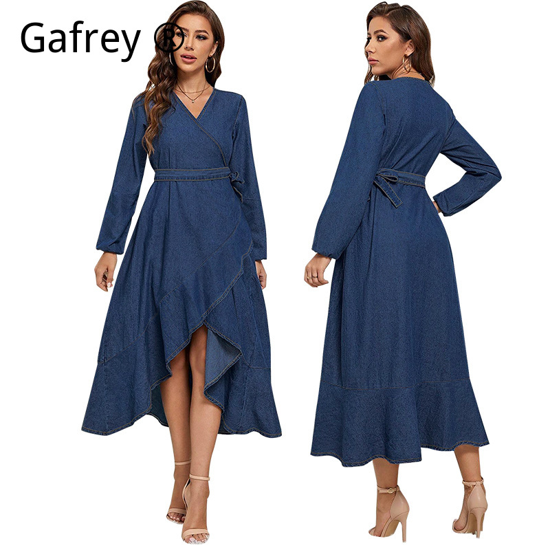 Robe longue en jean pour femme - Women Fashion Jeans avis et prix