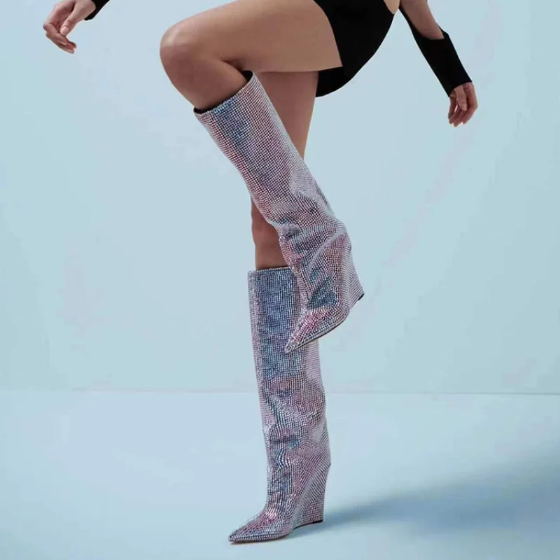 Bottes en cuir biscuits pour f - Women'S Fashion Show 2022 avis et prix