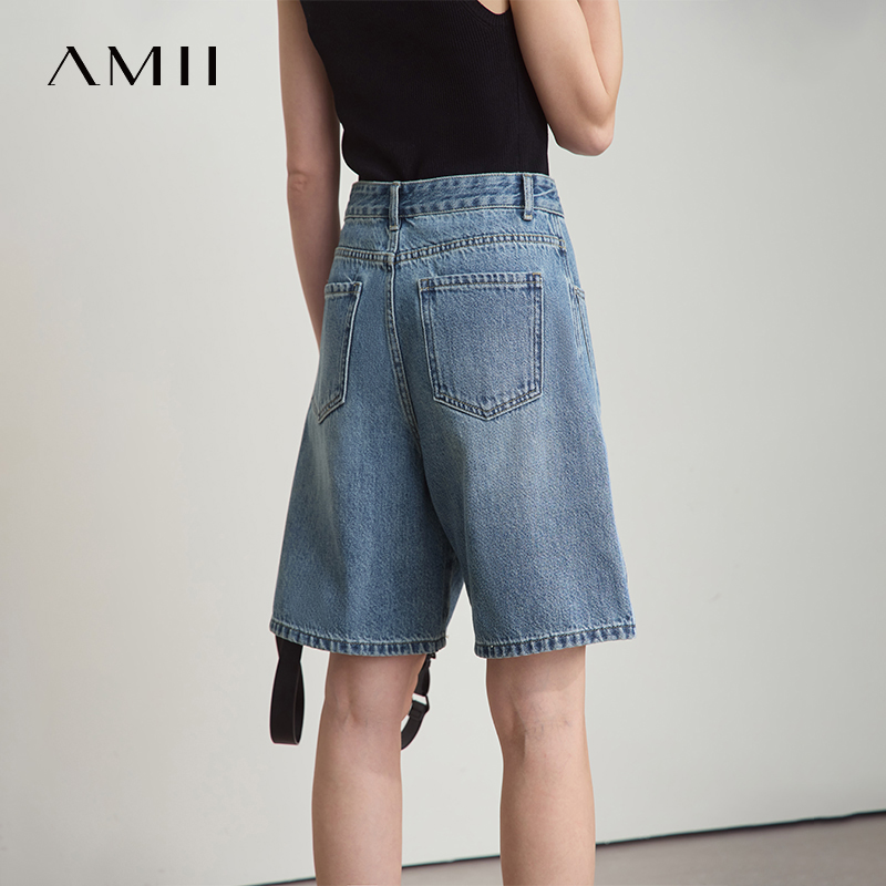 Shorts en jean pour femme AMII - Denim Shorts Women avis et prix