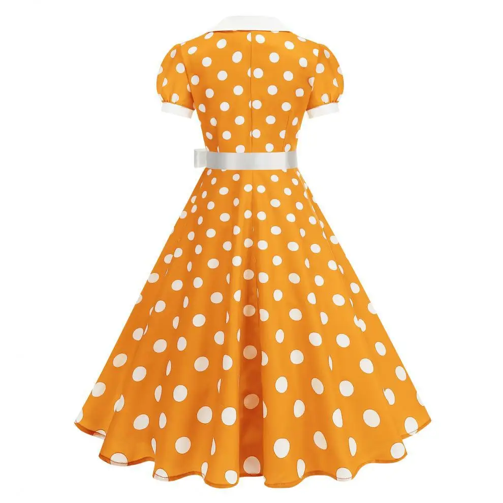 Vintage à pois robe d'été femm - Women'S Fashion In The 1950S avis et prix