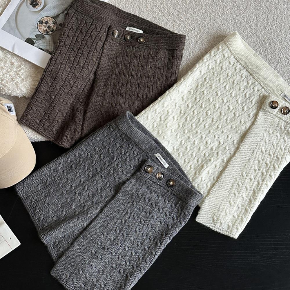 Jupe portefeuille en tricot to - Women'S Fashion Kilt avis et prix
