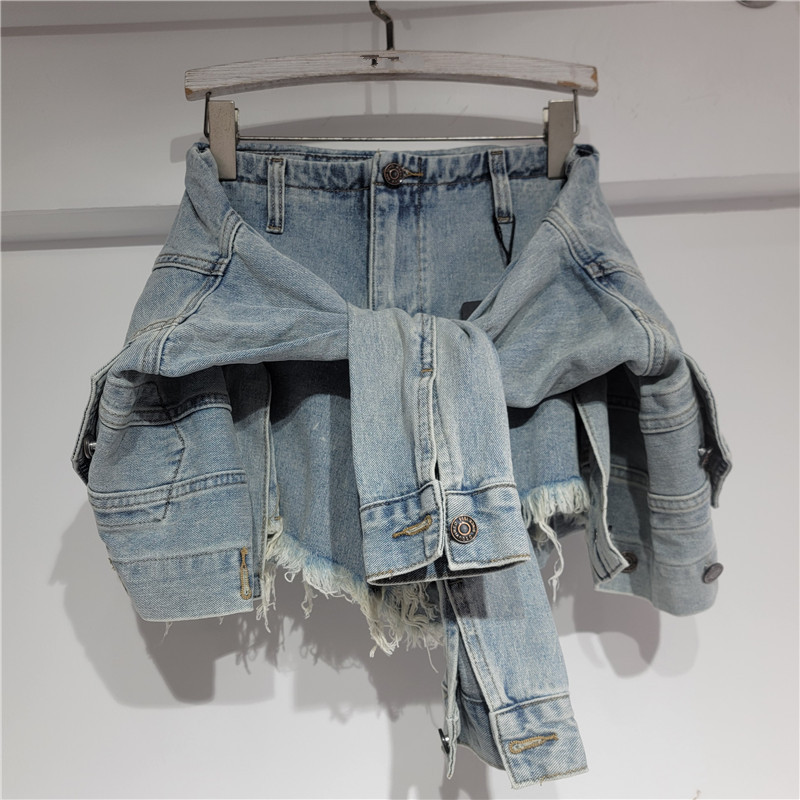 Shorts en jean pour femme, cou - Denim Shorts Women avis et prix