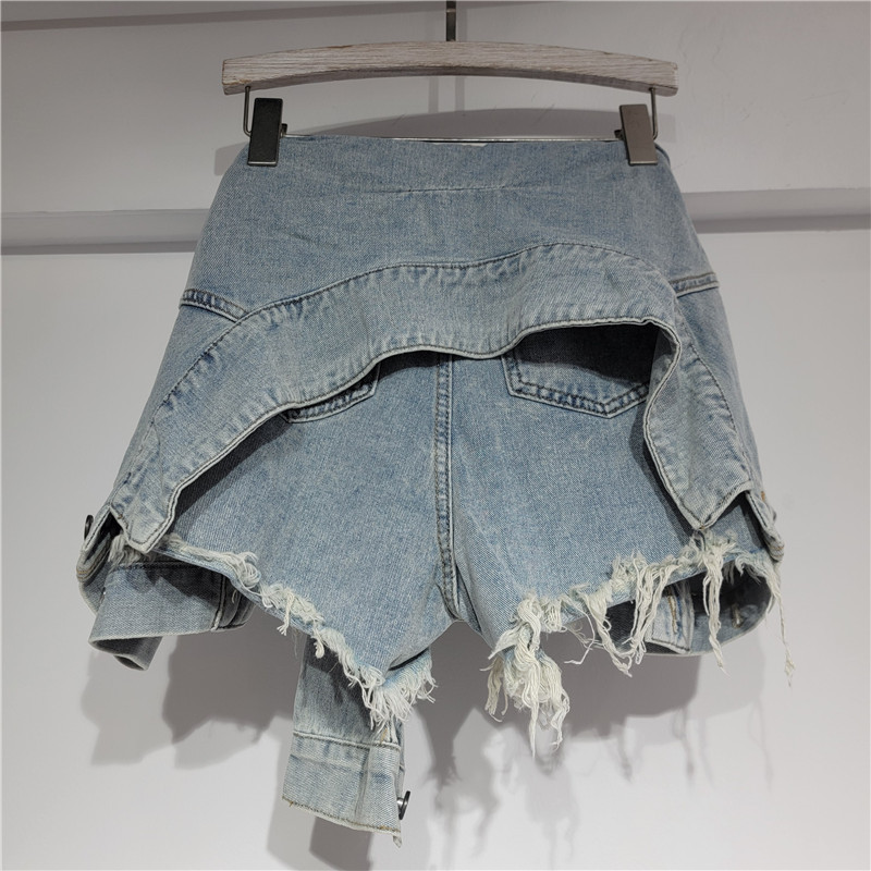 Shorts en jean pour femme, cou - Denim Shorts Women avis et prix
