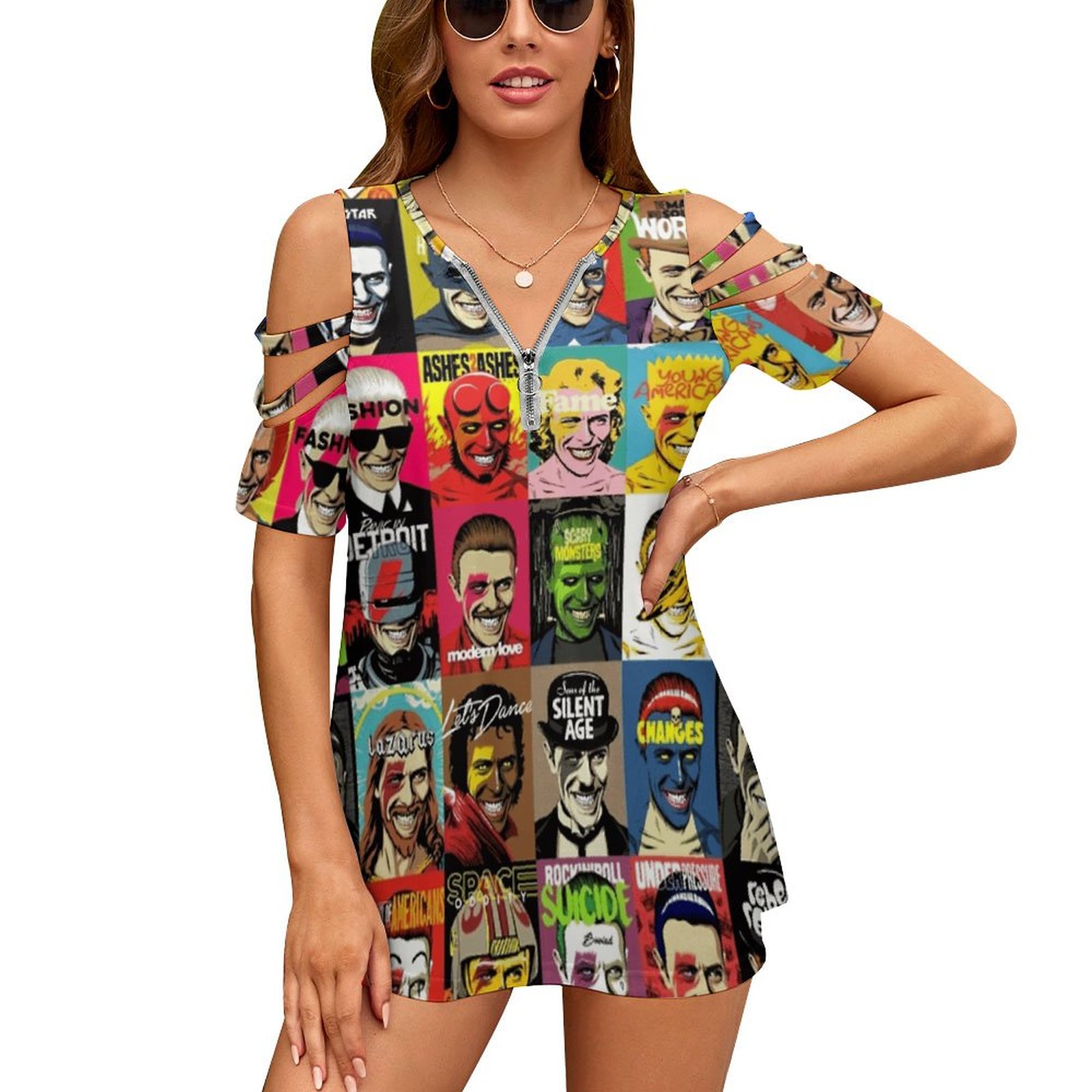 All The Changes-T-shirt imprim - Women'S Fashion In The 70S avis et prix