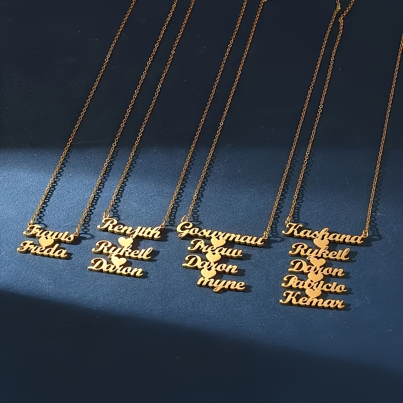 Collier personnalisé multi-nom - Xl Women'S Fashion avis et prix
