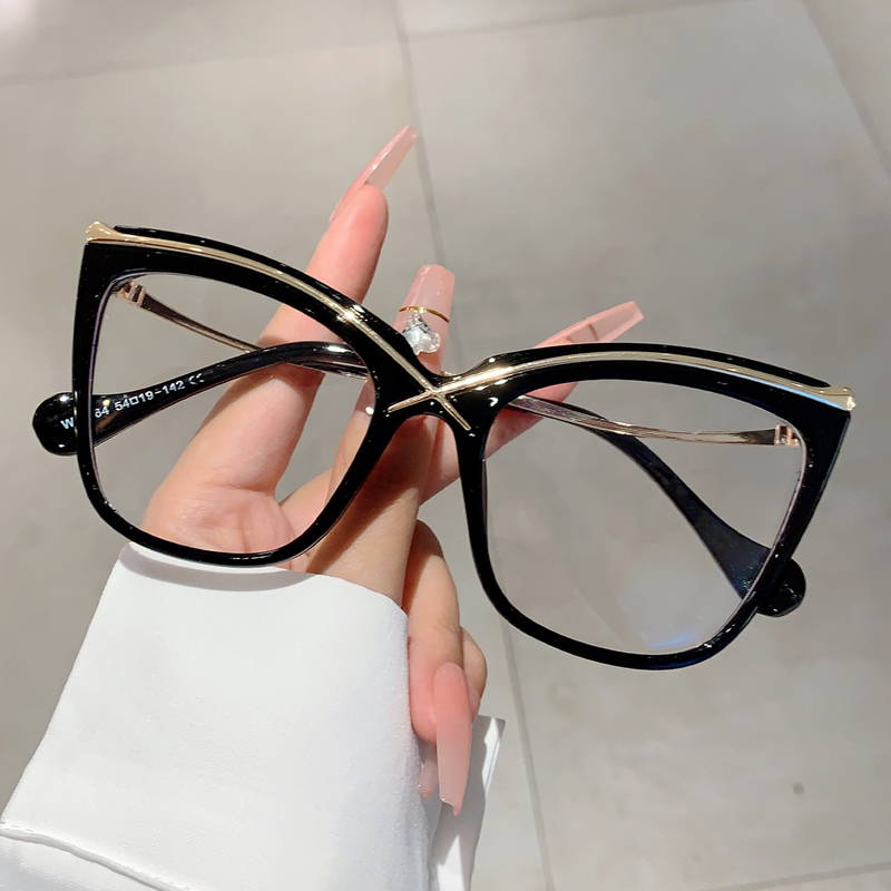 KAMMPT surdimensionné lunettes - Women'S Fashion Glasses Non Prescription avis et prix