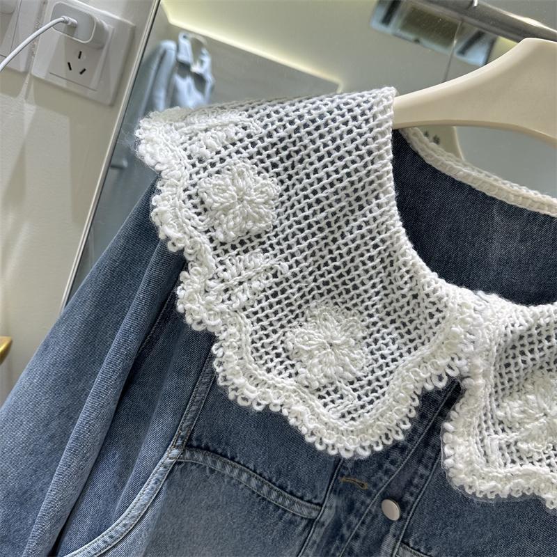 Femmes printemps automne nouve - Women'S Fashion Denim Jacket avis et prix