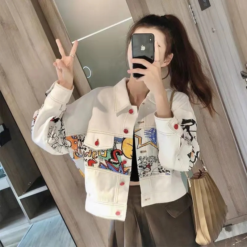 Coréen femme mode loisirs Cowb - Women'S Fashion Denim Jacket avis et prix