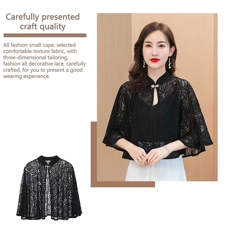 Châle-manteau printemps-été, é - Women'S Fashion Poncho avis et prix