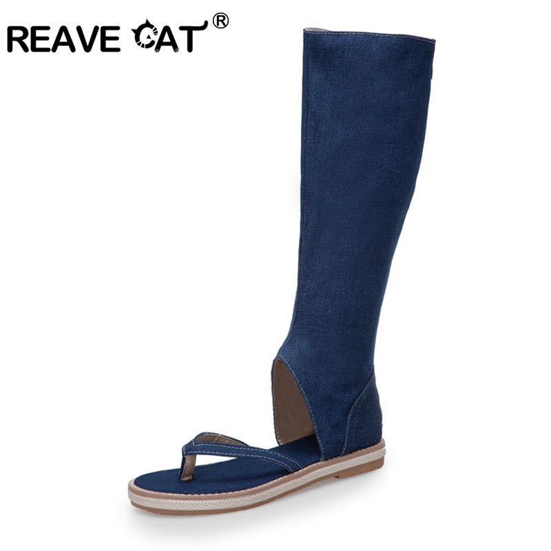 REAVE AGAN-Sandales à clip pou - Women Fashion Jeans avis et prix