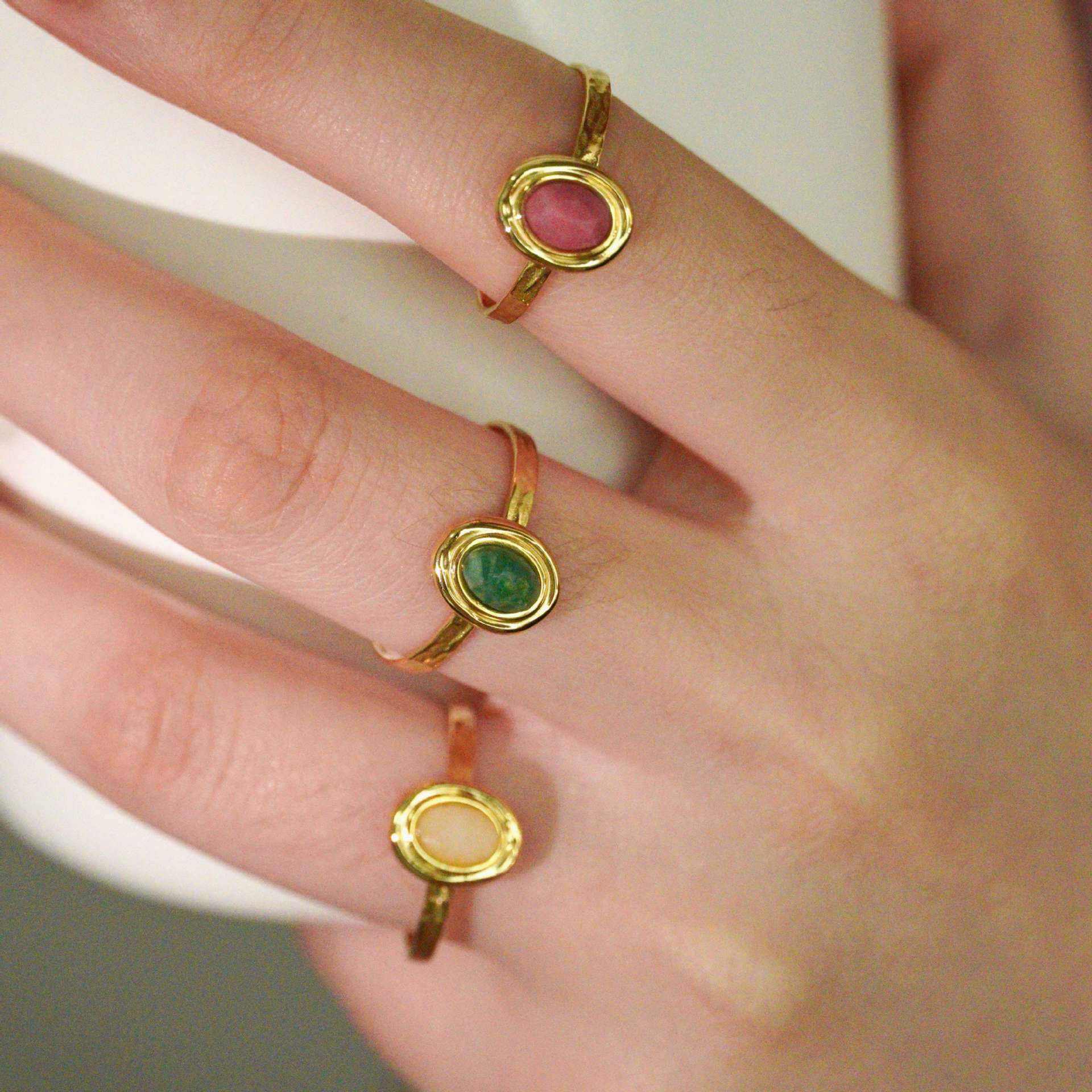 Bague Ouverte Ronde en Acier I - Women'S Real Y2K Fashion avis et prix