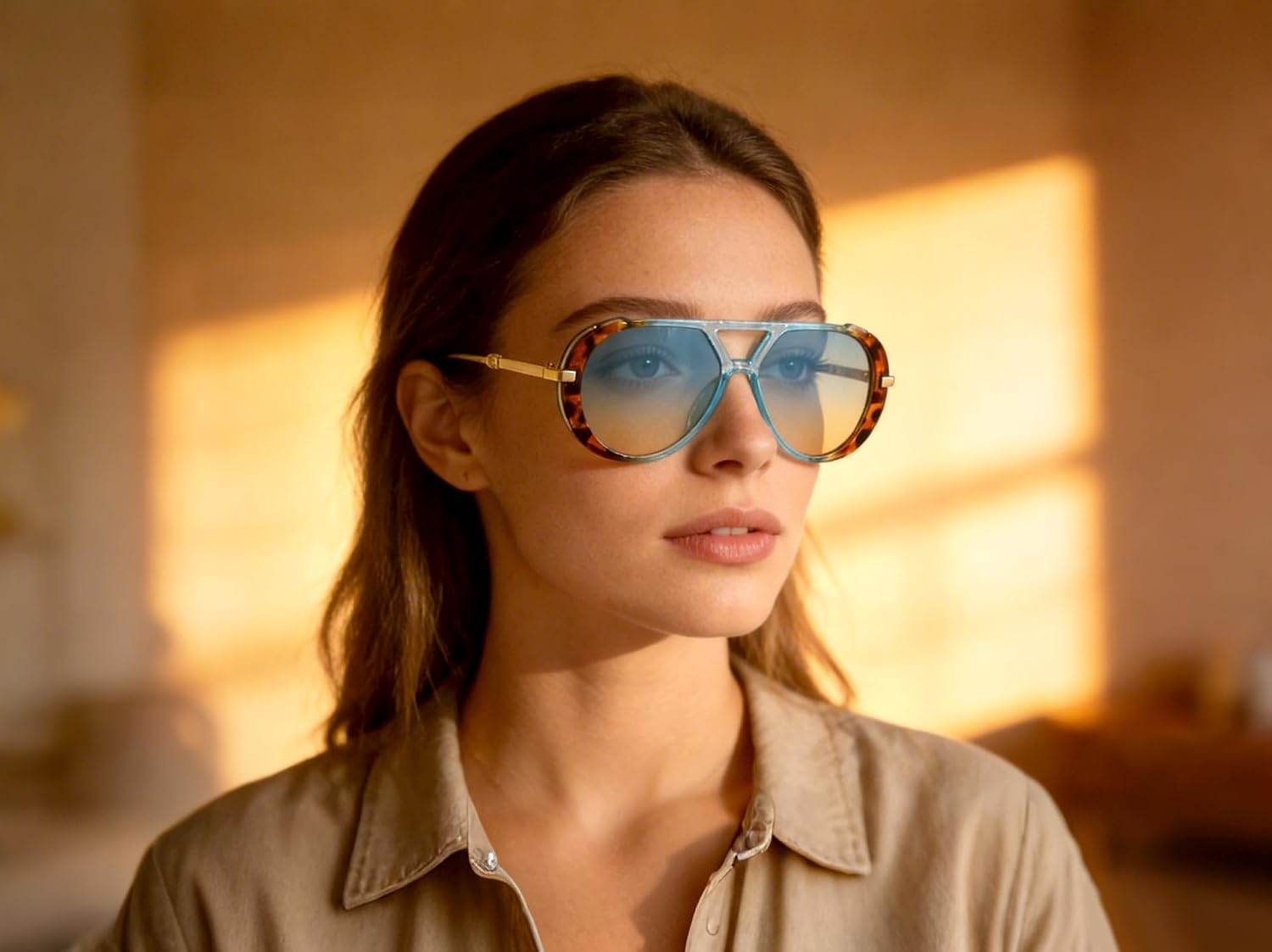 Lunettes de soleil aviateur ré - Women'S Fashion In The 70S avis et prix