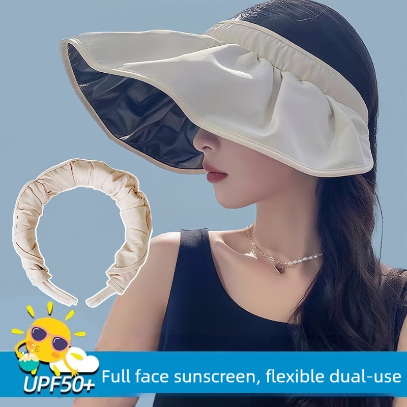 Chapeau Pare-Soleil Pliable UP - Women'S Fashion Visor avis et prix