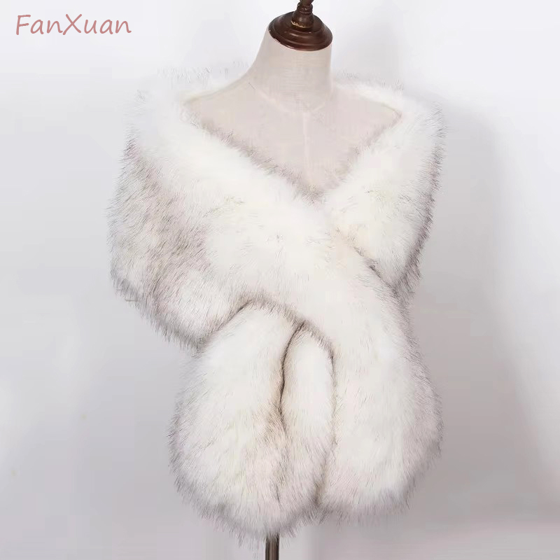 Fausse fourrure de renard pour - Women'S Fashion Poncho avis et prix