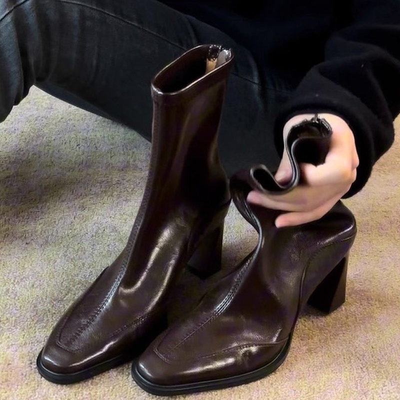 Bottines à talons hauts pour f - Women Fashion Trend 2025 avis et prix