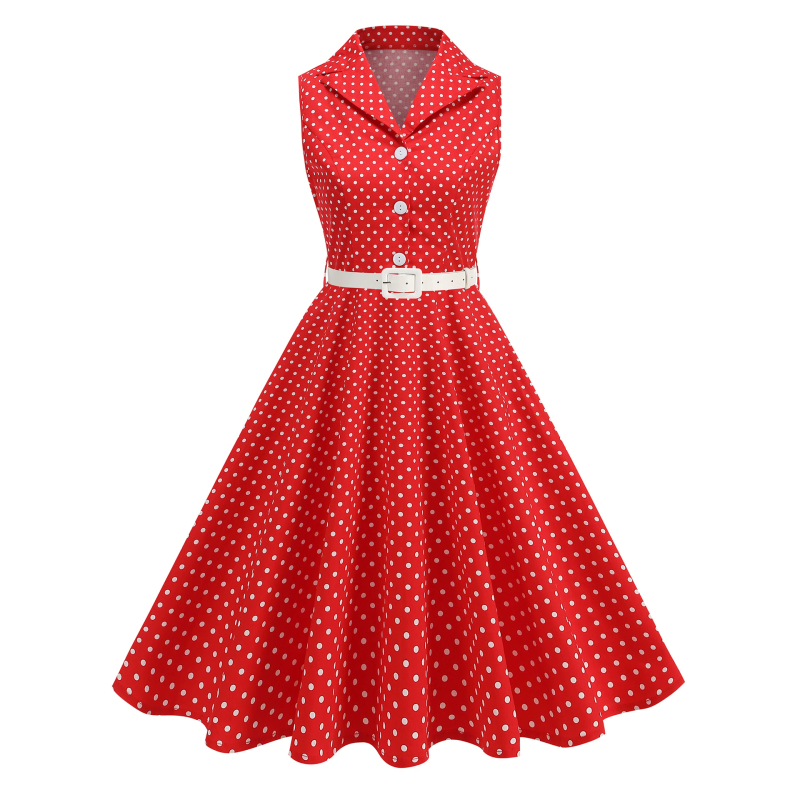 Robe d'été sans manches pour f - Women'S Fashion In The 1950S avis et prix