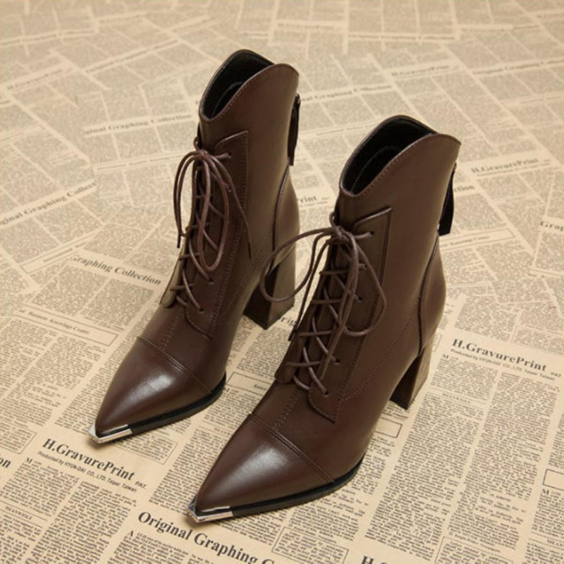 Bottines à bout pointu pour fe - Women Fashion Trend 2025 avis et prix