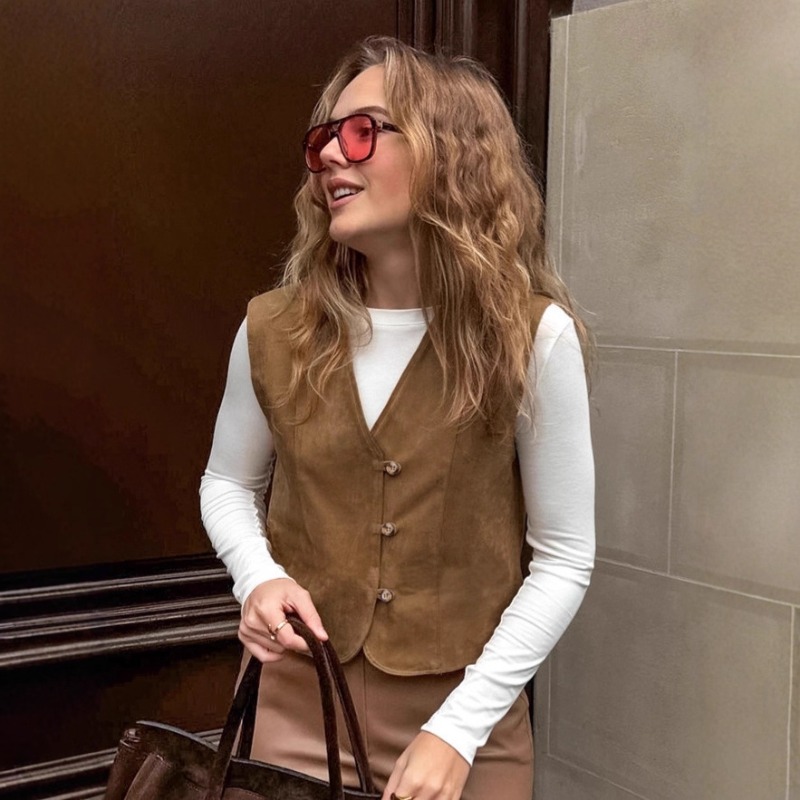 Gilet utilitaire chic et décon - Women'S Fashion Utility Vest avis et prix