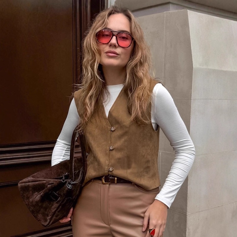 Gilet utilitaire chic et décon - Women'S Fashion Utility Vest avis et prix
