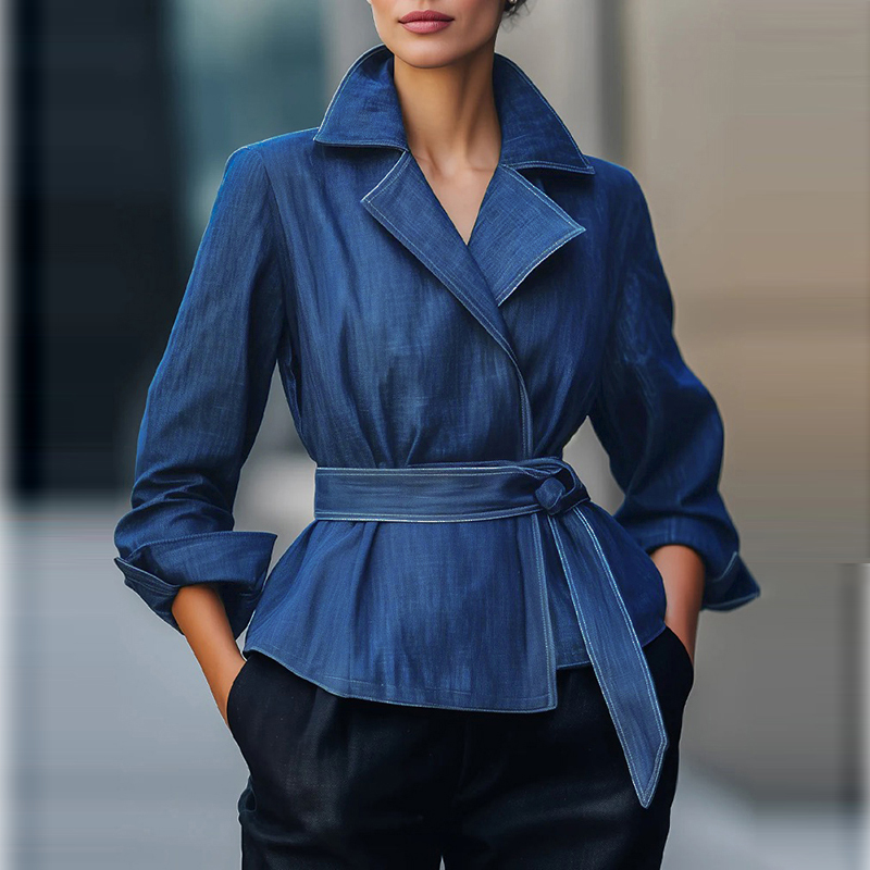 Veste en jean tendance automne - Women Fashion Jeans avis et prix